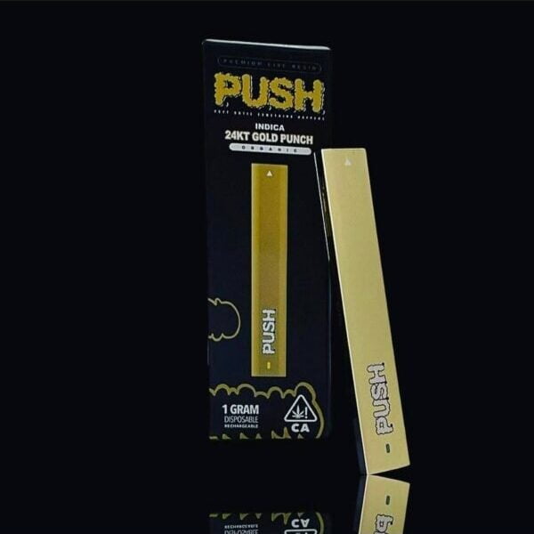 24KT Gold Punch Push Disposable